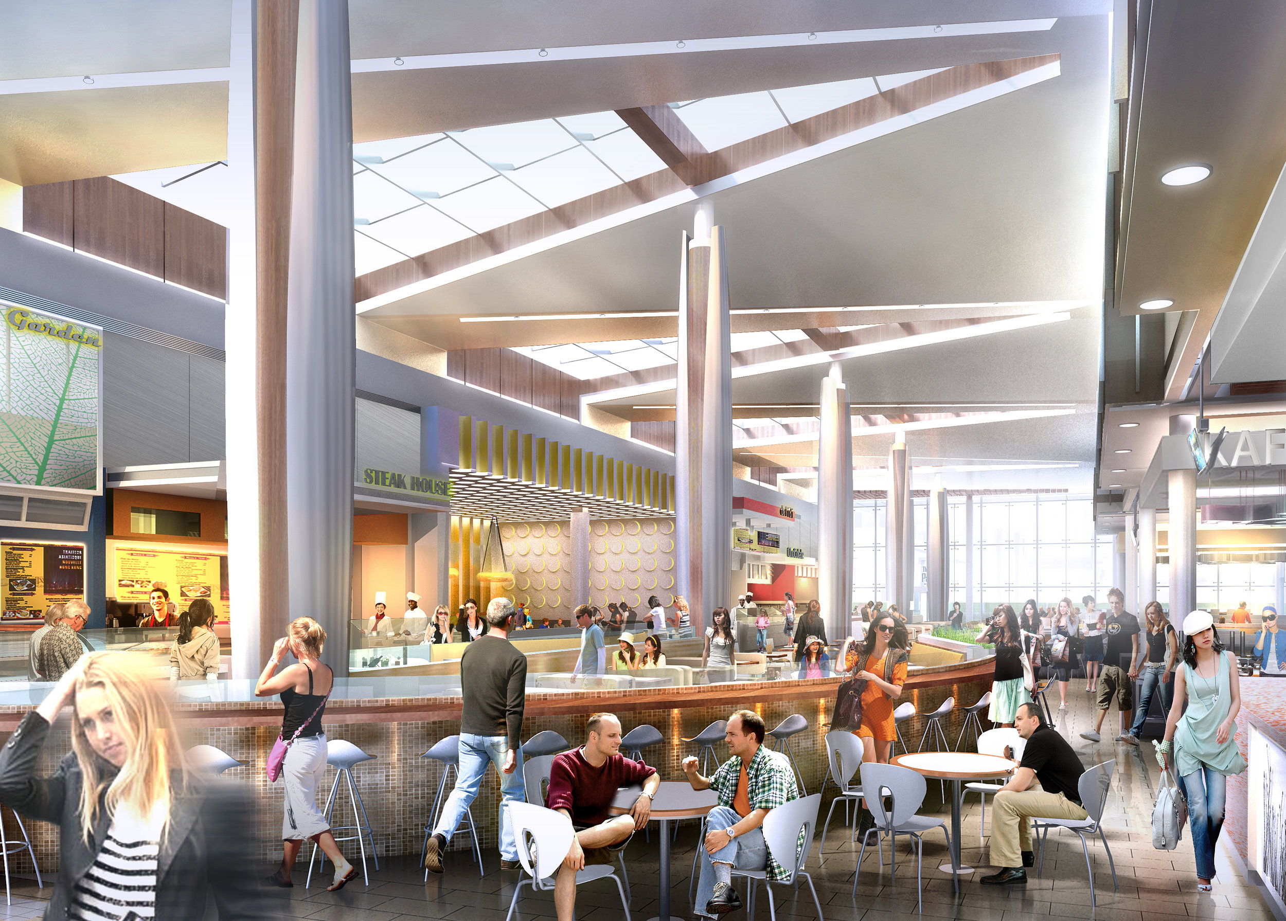 Roosevelt Field Mall Renovation Expansion Wick Fisher White